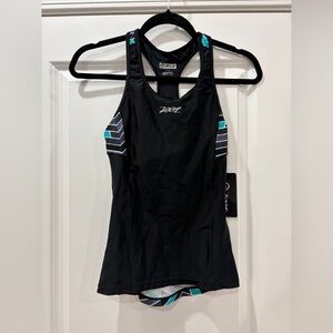 Medium Zoot Women's Performance Tri Top raceerback